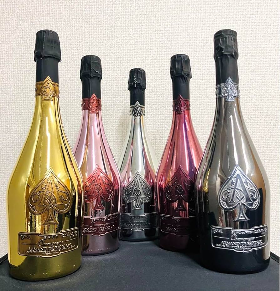【たろんぼ】アルマンド ブリニャック 3本セット ダミーボトル たろんぼ】アルマンド ブリニャック 3本セット ダミーボトル